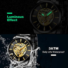 Carica l&#39;immagine nel visualizzatore di Gallery, MEGALITH Orologio Uomo da Polso Militare Impermeabile C1-nero - Ilgrandebazar