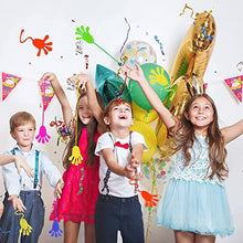 Carica l&#39;immagine nel visualizzatore di Gallery, DERAYEE 30 Pezzi Mani Appiccicose,Sticky Hands Giocattoli,Colorati Manina Appiccicosa,Gadget Compleanno Regalo Feste per Bambini