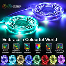 Carica l&#39;immagine nel visualizzatore di Gallery, Striscia Led, Luci Led camera da letto 10 Metri, Led Striscia con 40 Tasti Telecomando Controller Bluetooth, Luci Led rgb Funzione Musicale, Strisce led per Decorazioni Cucina Bar Festa