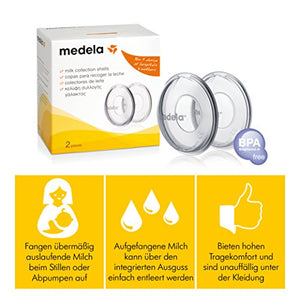 Medela Coppe Raccoglilatte, Confezione da 2 Pezzi - Ilgrandebazar