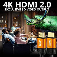 Carica l'immagine nel visualizzatore di Gallery, IBRA Cavo HDMI 4K Ultra HD 2M - Ethernet ad Alta Velocità 2.0b 18 2m - Ilgrandebazar