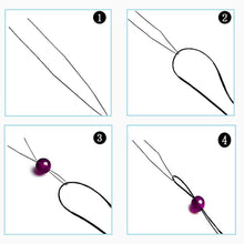Carica l'immagine nel visualizzatore di Gallery, 5 Pezzi Aghi per Perline, Aghi Perline Grandi Occhi, Perline Aghi, per Artigianato e Creazione di Gioielli