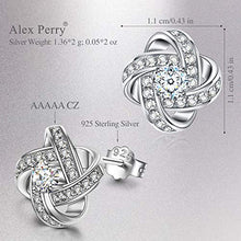 Carica l&#39;immagine nel visualizzatore di Gallery, Alex Perry Regali per San Valentino, Orecchini Donna B-placcato Oro Bianco - Ilgrandebazar