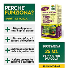 Carica l'immagine nel visualizzatore di Gallery, Albagarden Tripla Azione Naturale - Insetticida - Fungicida - Acaricida Per Piante A Base Di Equiseto E Ortica - Concentrato Biologico X 200 ml