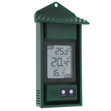 Carica l&#39;immagine nel visualizzatore di Gallery, Termometro digitale per serra, monitorare la temperatura massima e Verde. - Ilgrandebazar