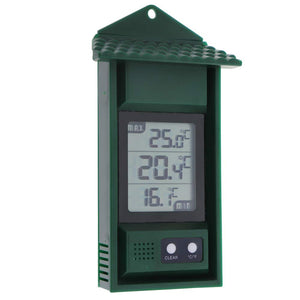Termometro digitale per serra, monitorare la temperatura massima e Verde. - Ilgrandebazar