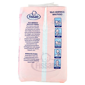 FISSAN BABY Telo igienico MEGAPACK 80 Teli (8 confezioni da 10 teli)