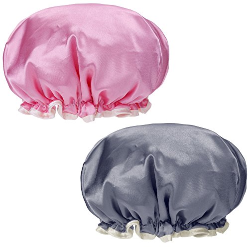 Rovtop 2 Pezzi Cuffia per Doccia Impermeabile, Cucina, SPA, Doccia, Rosa... - Ilgrandebazar