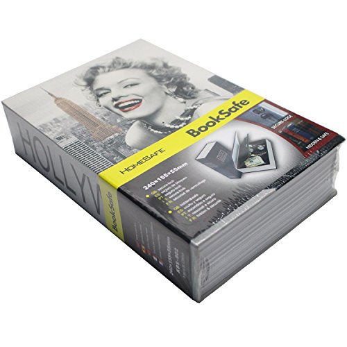 SEPOX - Cassaforte a forma di libro con serratura a chiave Marilyn Monroe - Ilgrandebazar