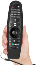 Carica l&#39;immagine nel visualizzatore di Gallery, SIKAI Custodia Protettiva compatibile con LG AN-MR600 / MR650A / MR18BA / MR650 per telecomando TV Copertura a Distanza di Copertura Protettiva in Silicone per LG Smart TV Remote Controller (Nero)