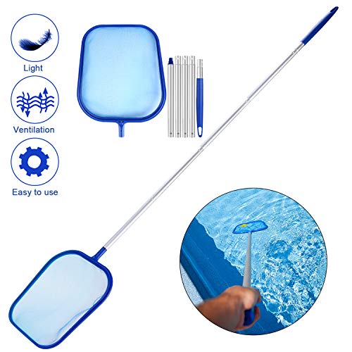 Gafild Retino per Piscina,Skimmer Piscina con Rete a Maglia Fine con...