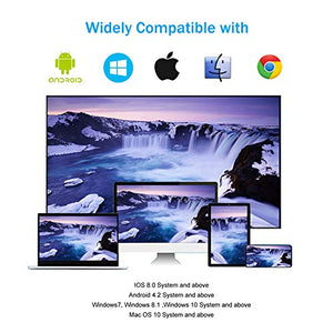 WiFi Display Dongle, 4K HDMI TV Wireless Receiver, Supporto S