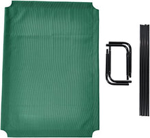 Carica l&#39;immagine nel visualizzatore di Gallery, AmazonBasics - Brandina sopraelevata per animali, tessuto XL, Verde - Ilgrandebazar