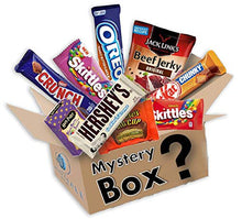 Carica l&#39;immagine nel visualizzatore di Gallery, MISTERY BOX CONFEZIONE DI SNACK AMERICANI SALATI E/O DOLCI PER IDEE REGALO... - Ilgrandebazar