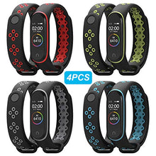 Carica l'immagine nel visualizzatore di Gallery, Mijobs Cinturino per Mi Band 4 3 in Colorato 4 PZ Sets A - Ilgrandebazar
