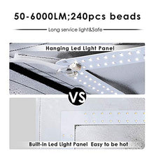 Carica l&#39;immagine nel visualizzatore di Gallery, Amzdeal 60cm Portatile Tenda Studio con 3000-6500K LED Strip Fotografico...