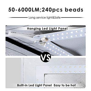 Amzdeal 60cm Portatile Tenda Studio con 3000-6500K LED Strip Fotografico...