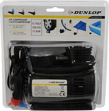 Carica l&#39;immagine nel visualizzatore di Gallery, Compressore aria DUNLOP portatile 12V 250 PSI 17 BAR accendisigari gonfiare - Ilgrandebazar