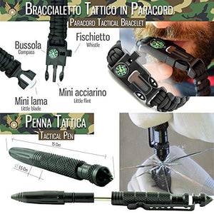 Kit Sopravvivenza Militare Professionale di Terza Generazione Emergenza...