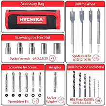 Carica l&#39;immagine nel visualizzatore di Gallery, Trapano Avvitatore Batteria 12V, HYCHIKA a 30N .m Mas,... - Ilgrandebazar