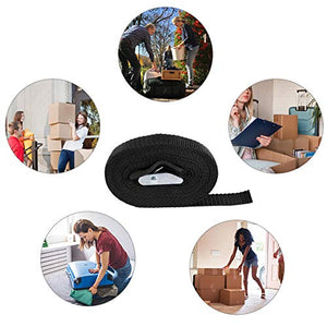 2 Pezzi Cinghie con cricchetto, KNMY Cinghia di fissaggio, di...