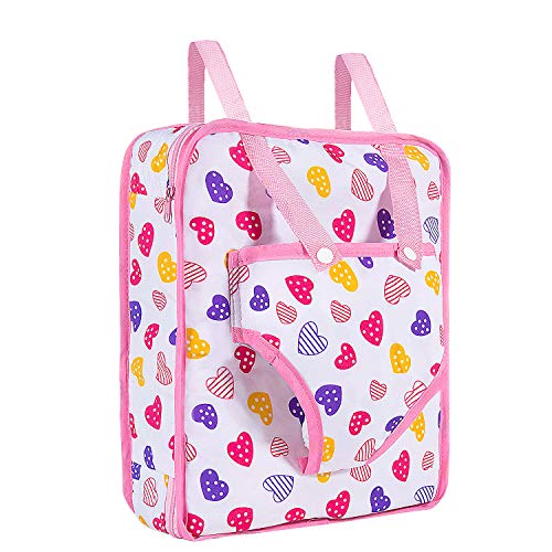 ZOEON Marsupio Bambola, Porta per Bambole Trasporto di Accessori per...