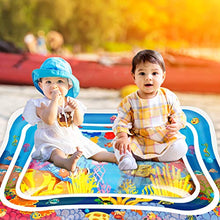 Carica l'immagine nel visualizzatore di Gallery, Tappetino Gonfiabile per Neonati, Keten Tummy Time 100 x 80 cm