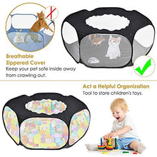 Carica l'immagine nel visualizzatore di Gallery, Nasjac Box per Piccoli Animali, Tenda Animali Domestici Trasparente Nero
