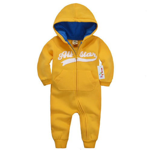 Vine Pagliaccetto per Bambino Neonato Cotone Tuta con Cappuccio Tutine con... - Ilgrandebazar