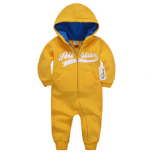 Carica l&#39;immagine nel visualizzatore di Gallery, Vine Pagliaccetto per Bambino Neonato Cotone Tuta con Cappuccio Tutine con... - Ilgrandebazar