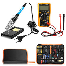 Carica l'immagine nel visualizzatore di Gallery, 23 in 1 Saldatore Elettrico Stagno Professionale Kit 60W 220V di Saldatura... - Ilgrandebazar
