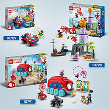 Carica l&#39;immagine nel visualizzatore di Gallery, LEGO 10789 Marvel L’Auto di Spider-Man e Doc Ock, Giocattolo di Spidey e i Suoi Fantastici Amici, Giochi per Bambini dai 4 Anni con Mattoncini Fosforescenti