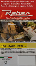 Carica l'immagine nel visualizzatore di Gallery, Reber 6745 N Busta 100 Sacchi sottovuoto 15x25 Contenitori Cucina barattoli