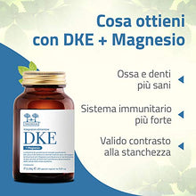 Carica l'immagine nel visualizzatore di Gallery, Dke + Magnesio Salugea 0061 Integratore di Vitamina D, K, e E 60 Capsule