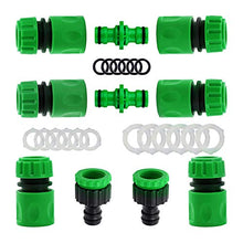 Carica l&#39;immagine nel visualizzatore di Gallery, YAAVAAW Kit di 10 raccordi per Tubo da Giardino in plastica, Tubi da...