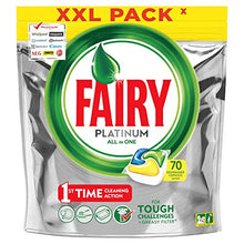Carica l'immagine nel visualizzatore di Gallery, Fairy Platinum Detersivo in Caps per Lavastoviglie, Confezione XXL da 70... - Ilgrandebazar