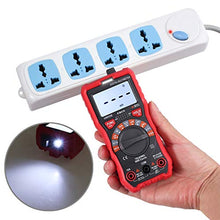 Carica l&#39;immagine nel visualizzatore di Gallery, CAMWAY Multimetro Digitale 6000 Conta Vero RMS Auto Ranging NCV AC/DC... - Ilgrandebazar