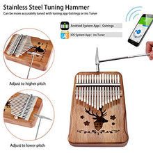 Carica l&#39;immagine nel visualizzatore di Gallery, Kalimba Thumb Piano 17 tasti, Topnaca Finger Con Istruzioni, Mbira... - Ilgrandebazar