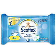 Carica l&#39;immagine nel visualizzatore di Gallery, Scottex Pulito Completo, Carta Igienica Umidificata, Confezione da 42... - Ilgrandebazar