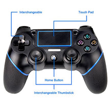 Carica l&#39;immagine nel visualizzatore di Gallery, Sades Controller PS4 Gamepad Wireless per Playstation 4 con doppia...
