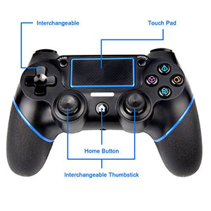Sades Controller PS4 Gamepad Wireless per Playstation 4 con doppia...