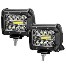 Carica l&#39;immagine nel visualizzatore di Gallery, Faro da Lavoro LED 4 Pollici 60W Faretti Fendinebbia 12V 4