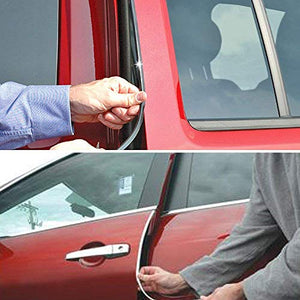 Guarnizione Porta Auto Gomma Bordo Protettore,16Ft (5M) Chiaro