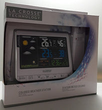Carica l&#39;immagine nel visualizzatore di Gallery, La Crosse Technology WS6826WHI-SIL - Stazione Meteo con Schermo a Colori,... - Ilgrandebazar