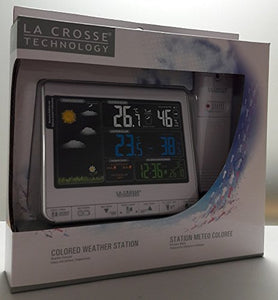 La Crosse Technology WS6826WHI-SIL - Stazione Meteo con Schermo a Colori,... - Ilgrandebazar