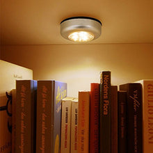 Carica l&#39;immagine nel visualizzatore di Gallery, Tougo 6pcs LED Lampada Wireless Luce al Tocco batteria alimentata Gialle-6pcs - Ilgrandebazar