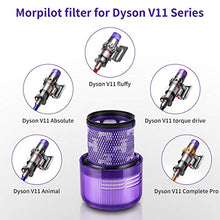 Carica l&#39;immagine nel visualizzatore di Gallery, Morpilot Filtro Lavabili in Confezione da 2 per Aspirapolvere Dyson V11