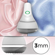 Carica l'immagine nel visualizzatore di Gallery, Duronic Rasoio per tessuti, FS16USB, debobbler, rimuove pelucchi e pelucchi dai vestiti, rimuove pelucchi e pelucchi, manico girevole, ricarica USB, custodia per ravvivare vecchi maglioni, maglioni,