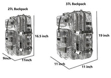 Carica l'immagine nel visualizzatore di Gallery, Seibertron Falcon Zaino Molle Idrorepellente tattico Black 37l