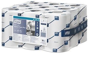 Tork Reflex Carta Plus per asciugatura Advanced, compatibile 9 x 67 m, Bianco - Ilgrandebazar